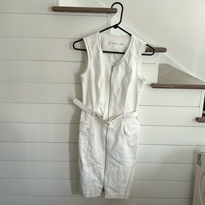Calvin Klein White dress worn once